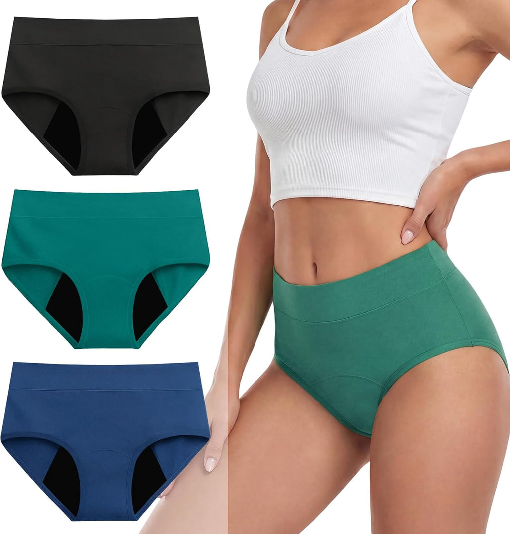 Incontinence Underwear for Women, Cotton Leakproof Period Panties